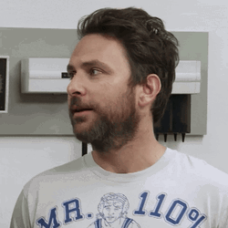 Oh No Eek Charlie Kelly GIF