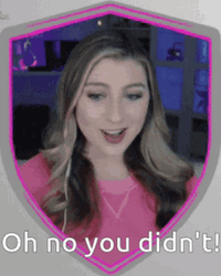 Oh No You Didn't Beautiful Lady In Frame GIF
