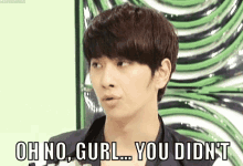 Oh No You Didn't Hwang Chansung 2PM GIF