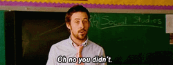 Oh No You Didn't Irritated Ryan Gosling GIF