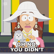 Oh No You Didn't Jennifer Lopez South Park GIF