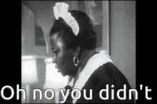 Oh No You Didn't Surprised Woman Maid GIF