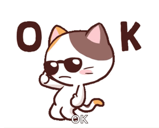 Oh Okay Dancing Cat GIF