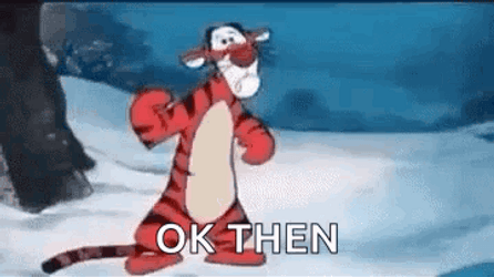Oh Okay Sad Tigger GIF