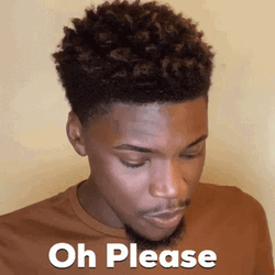 Oh Please Eye Roll Black Guy GIF