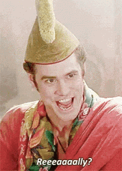 Oh Really Ace Ventura Scheming GIF