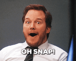 Oh Snap Chris Pratt GIF