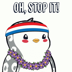 Oh Stop It Penguin GIF