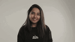 Oh Stop It You Girl In Black Shirt GIF