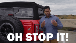 Oh Stop It You Man Leaning To Car GIF