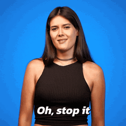 Oh Stop It You Woman In Crop Top GIF
