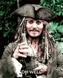 Oh Well Jack Sparrow GIF