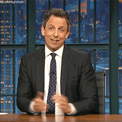 Oh Well Seth Meyers GIF