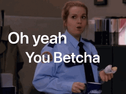 Oh Yeah You Betcha Donna Hanscum GIF
