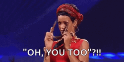 Oh You Too Rihanna Wink Cute GIF