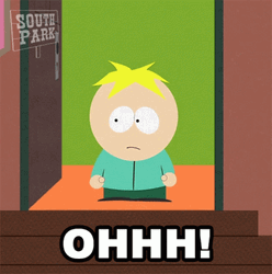 Ohhhh Butters Stotch South Park GIF