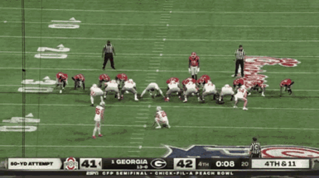 Ohio State Field Goal Osu Choke GIF