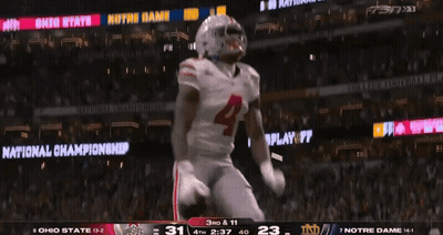 Ohio State Vs Notre Dame Football Game GIF
