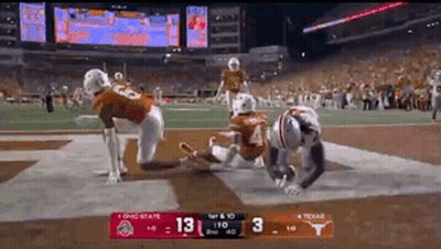 Ohio State Vs Texas Football Game GIF