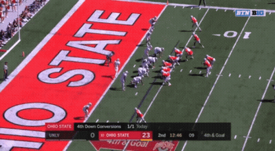 Ohio State Vs UNLV Football Game GIF