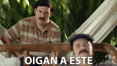 Oigan A Este Pablo Escobar GIF