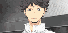  Oikawa Peace Sigh Head Hit Volleyball Wasted GIF