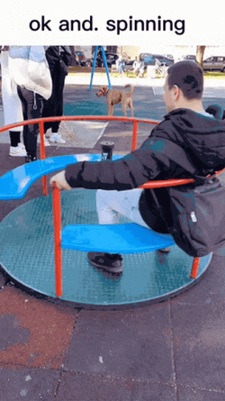 Ok And Man Spinning GIF