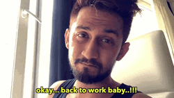 Ok Get Back To Work Baby GIF