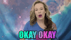 Ok Ok Calming Nice Lady GIF
