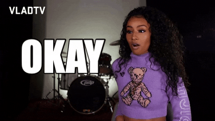 Ok Ok Rubi Rose Purple Sweater VladTV GIF