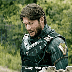 Okay First Off Soldier Boy GIF