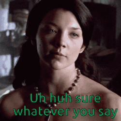 Okay Sure Game Of Throne Girl Eyebrow Moves GIF