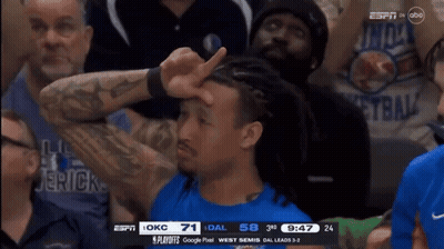 Oklahoma City Thunder Vs Dallas Mavericks GIF