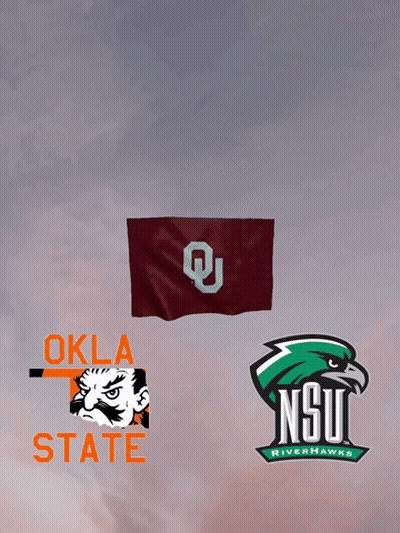 Oklahoma NSU And Oklahoma State Poster GIF