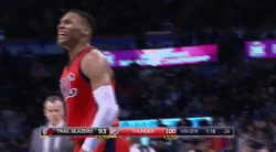 Oklahoma Thunder Buddy Both Hands Up GIF