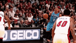 Oklahoma Thunder Buddy Russell Westbrook Built Tough GIF