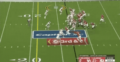 Oklahoma Vs Alabama Football Game GIF
