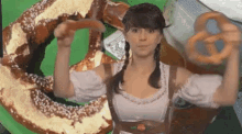 Oktoberfest Pretzels & Sausage GIF