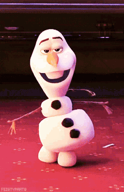 Olaf Elsa GIF