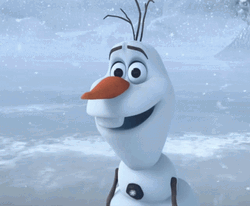 Olaf Frozen Surprised Look GIF