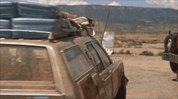 Old Car Road Trip GIF