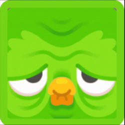 Old Face Duolingo Meme GIF