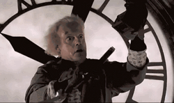 Old Guy Clock Ticking GIF