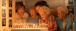 Old Lady Birthday Cake Macklemore GIF