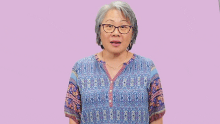 Old Lady Great News Good For Her GIF
