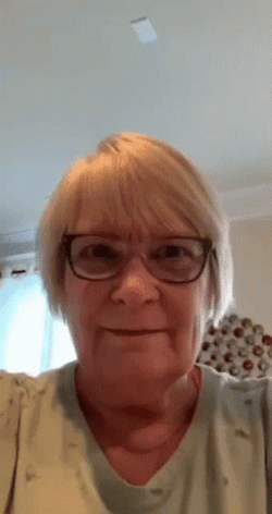 Old Lady Jumpscare Screaming Meme GIF