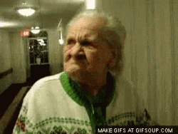 Old Man Angry No Teeth GIF
