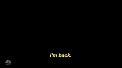 Old Man In Suit I'm Back GIF