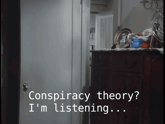 Old Man Listening Conspiracy Theory GIF
