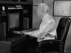 Old Man Lower Back Pain GIF